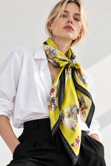 Scarf - Sicily Yellow