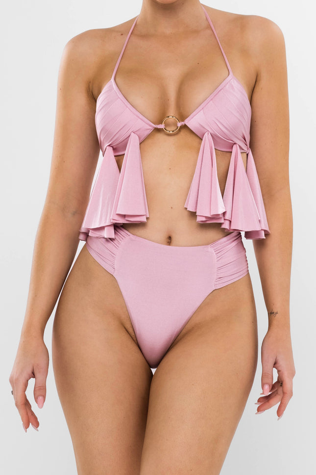 Antoninias | Aurelia Bikini Top pink