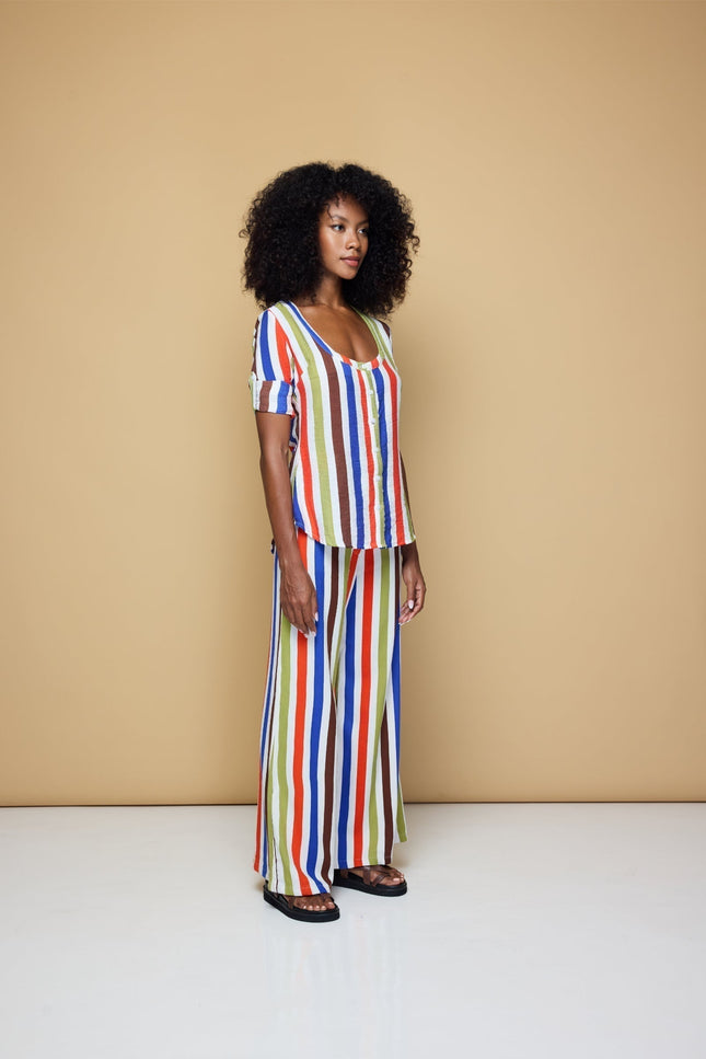 State Of Georgia I BOARDWALK PANTS ORIGINAL - COOLIO STRIPE