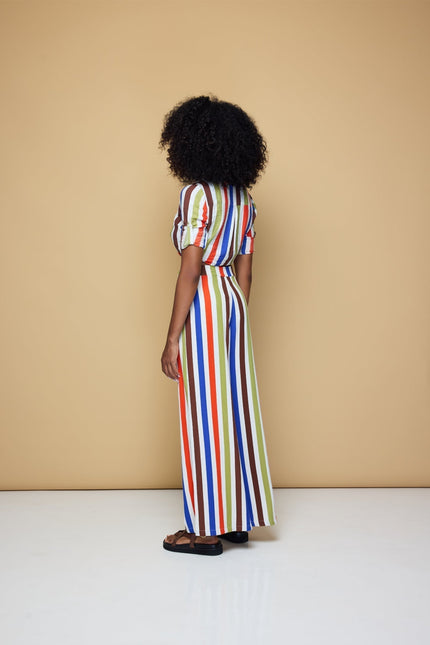 State Of Georgia I THE GROOVE FITTED SHIRT - COOLIO STRIPE