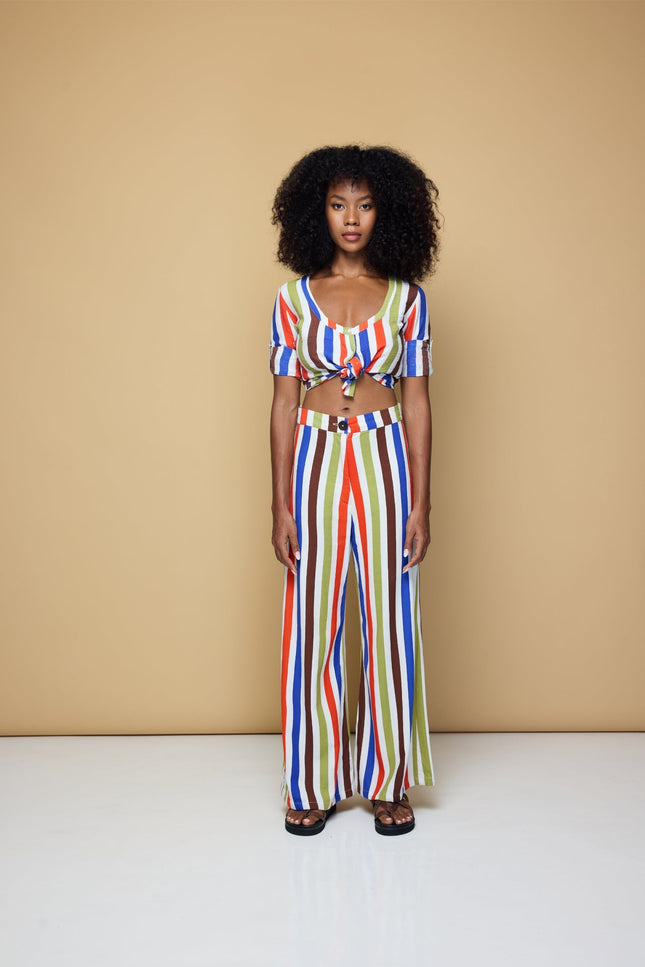 State Of Georgia I THE GROOVE FITTED SHIRT - COOLIO STRIPE