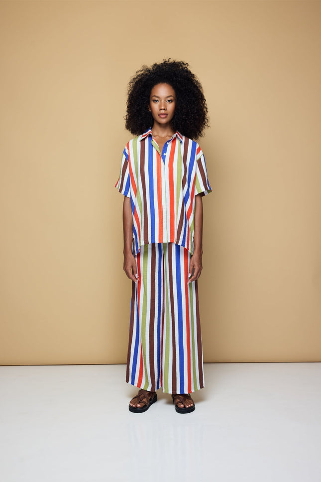 State Of Georgia I COOLIO STRIPE SHIRT - COOLIO STRIPE