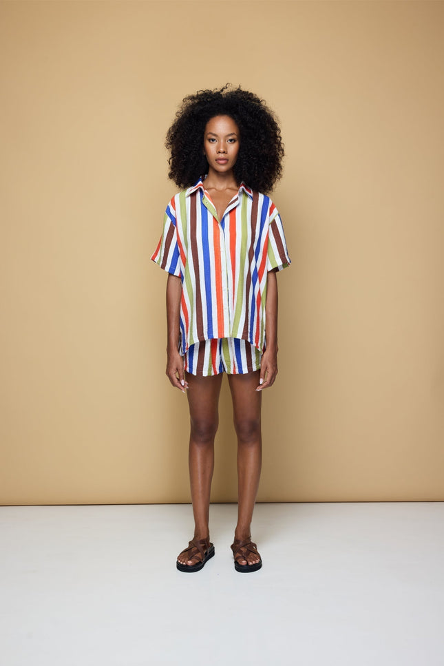 State Of Georgia I COOLIO STRIPE SHIRT - COOLIO STRIPE
