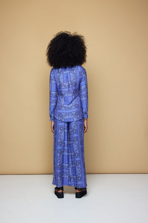 State Of Georgia I BOARDWALK PANTS 2.0 - BANDANA STATE PRINT/ BLUE