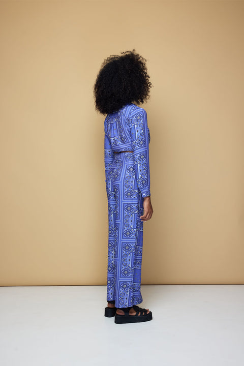 State Of Georgia I BOARDWALK PANTS 2.0 - BANDANA STATE PRINT/ BLUE