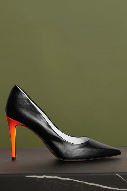 O2 Monde | Sunita Pumps black velvet