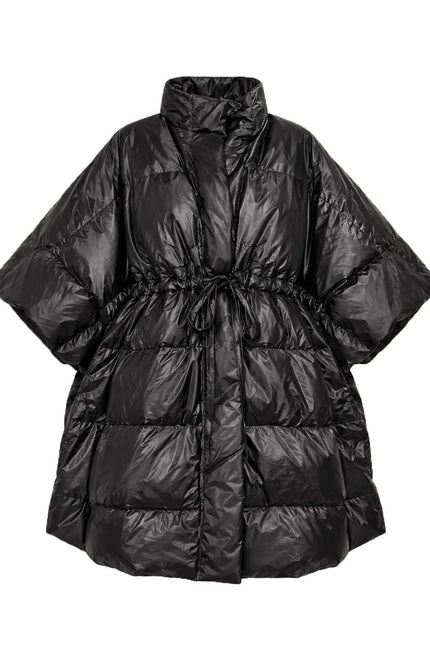 Oversized Puffer Coat – Black