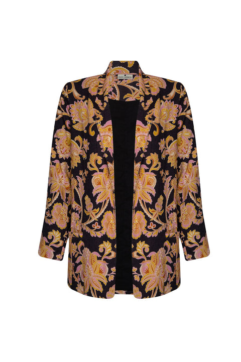 State Of Georgia I THE LINEN BLAZER - PAISLEY NAGA