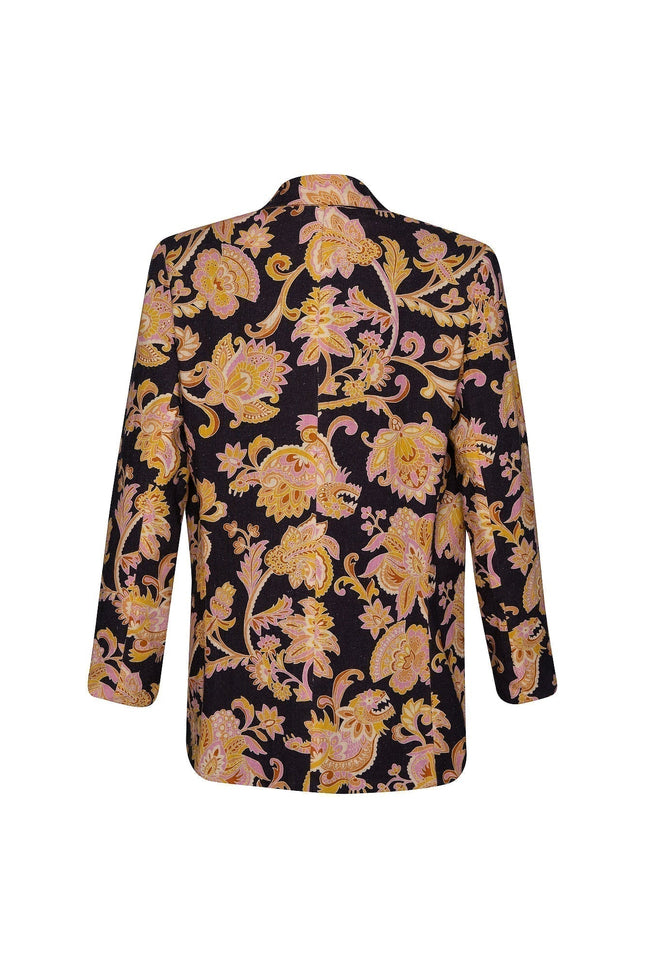 State Of Georgia I THE LINEN BLAZER - PAISLEY NAGA