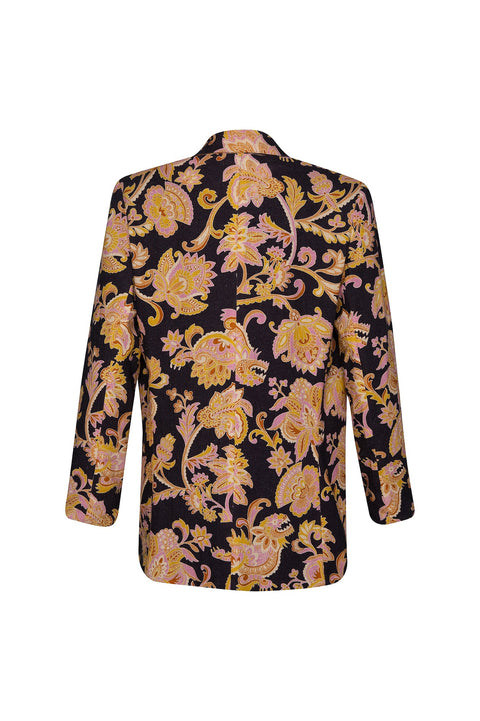 State Of Georgia I THE LINEN BLAZER - PAISLEY NAGA