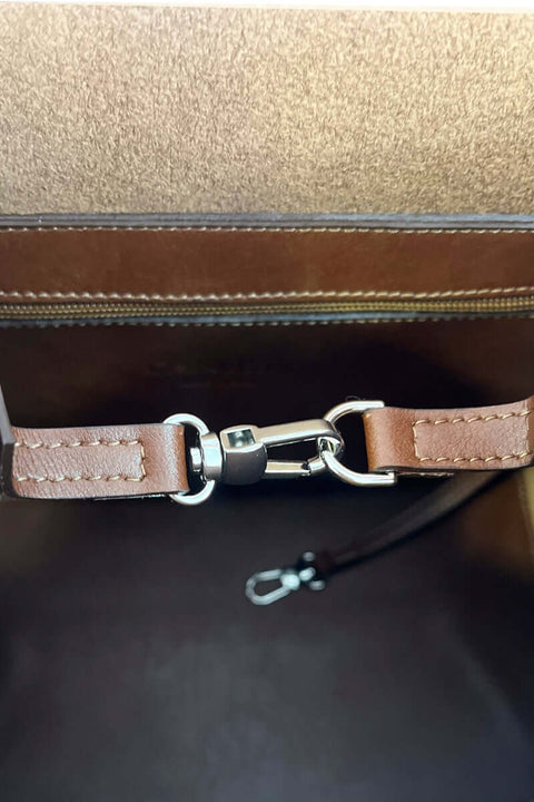 Canussa | Totissimo torba na ramię - orzech laskowy