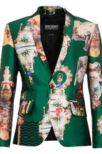 Tailored Blazer - Sicily Green