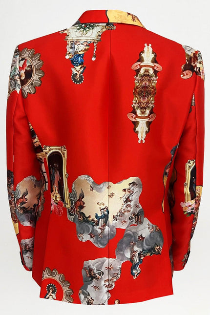 Tailored Blazer - Sicily Red