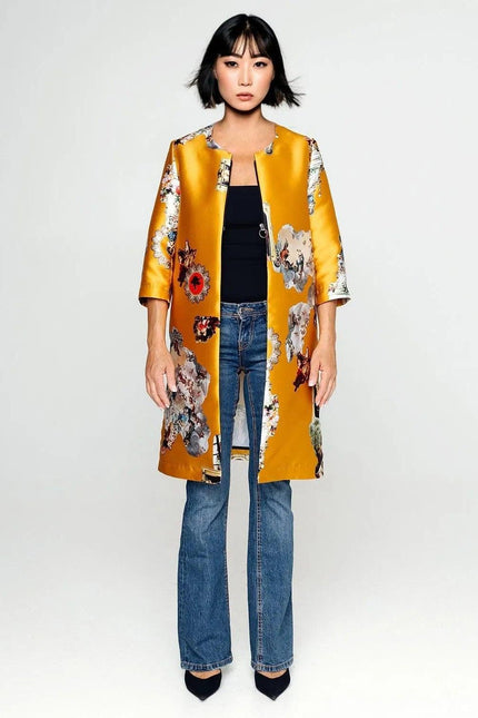 Tailored Coat - Sicily Cognac