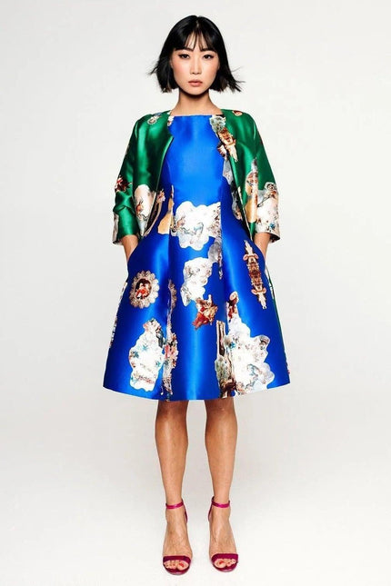Tailored Coat - Sicily Royal Blue