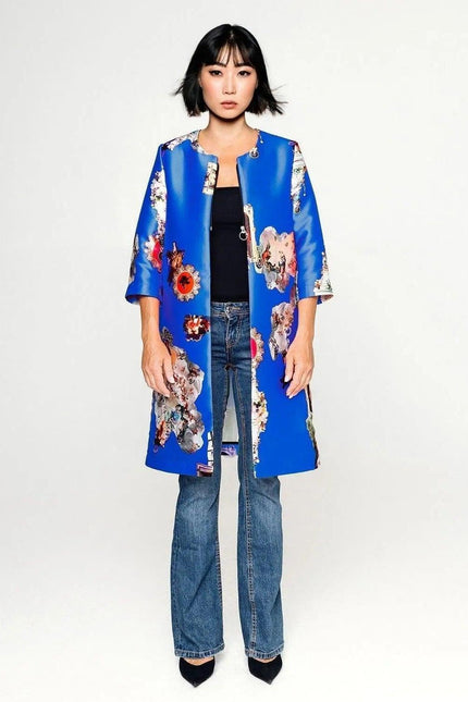 Tailored Coat - Sicily Royal Blue