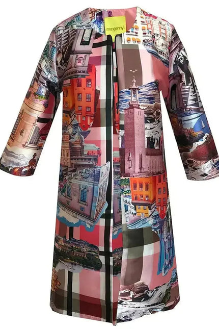 Tailored Coat - Stockholm Royal Pink