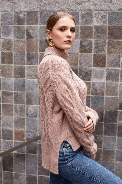 Temis Sweater NORGÄTE alpaca knitwear sustainably made in Peru