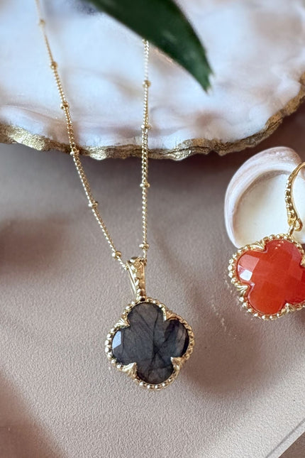 Giselle Vale | Tyche Gemstone Necklace Labradorite
