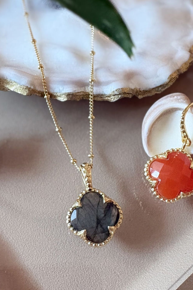 Giselle Vale | Tyche Gemstone Necklace Labradorite