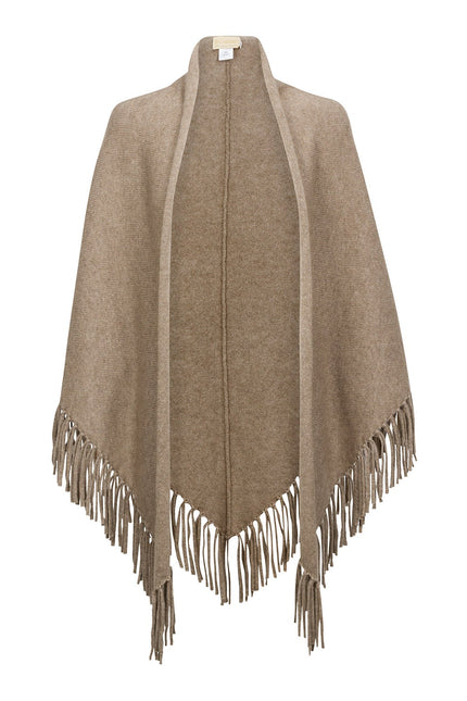 Bel Cashmere | Chal Sienna cashmere marrón orgánico