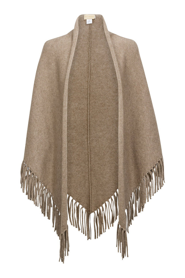Bel Cashmere | Chal Sienna cashmere marrón orgánico