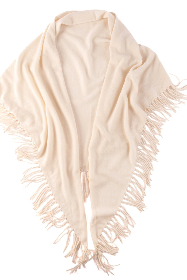 Bel Cashmere | Chal Sienna cashmere blanco
