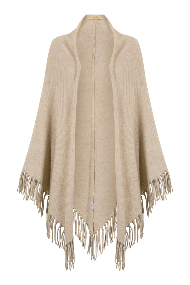 Bel Cashmere | Chal Sienna de cashmere beige
