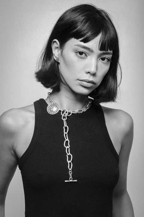 Yelli Jewels | Naszyjnik z łańcuszkiem XL Coin