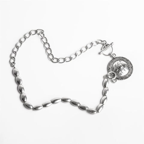 Yelli Jewels | Medallion Coffee Chain Necklace