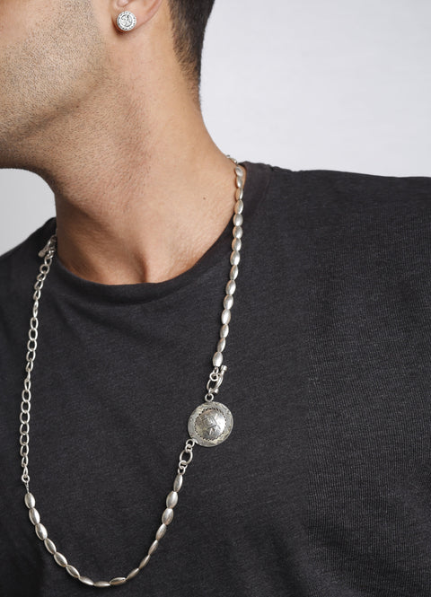 Yelli Jewels | Medallion Coffee Chain Necklace