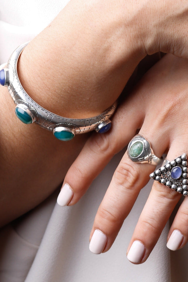 Yelli Jewels | Jade Reverie Rush Ring