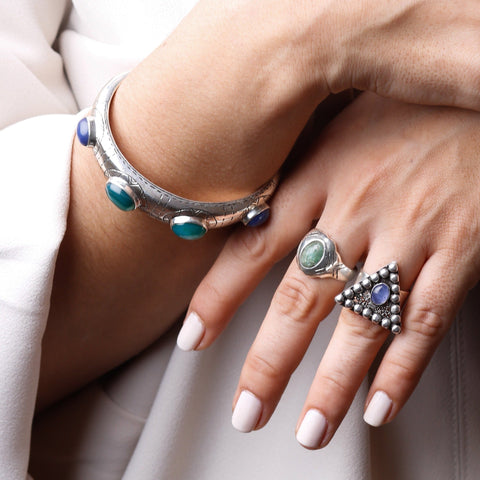 Yelli Jewels | Jade Reverie Rush Ring