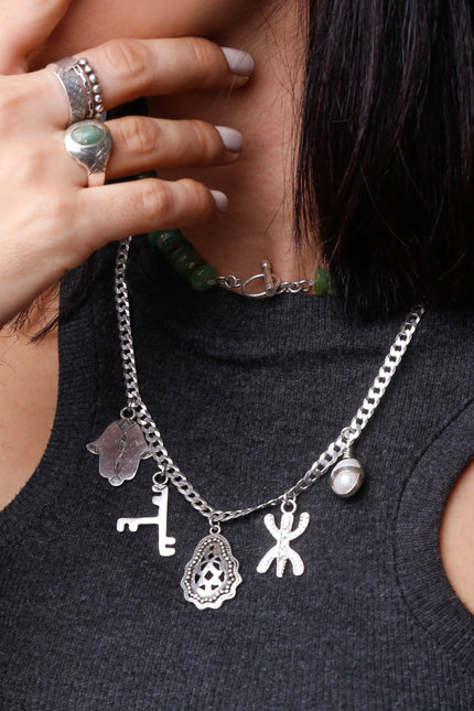 Yelli Jewels | Aman Gri-Gri Chain Necklace