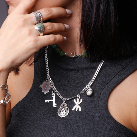 Yelli Jewels | Aman Gri-Gri Chain Necklace