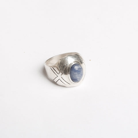 Yelli Jewels | Blue Reverie Signet Ring