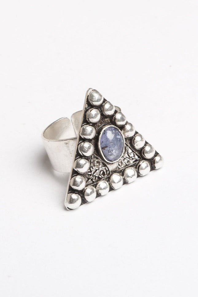 Yelli Jewels | Sapphire Fibula Ring