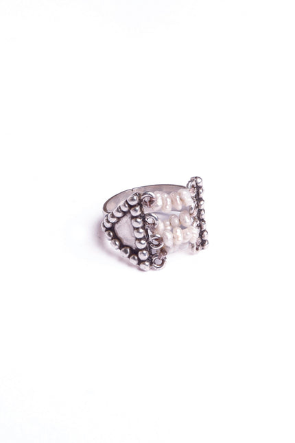 Yelli Jewels | Beaded Pearl Ring