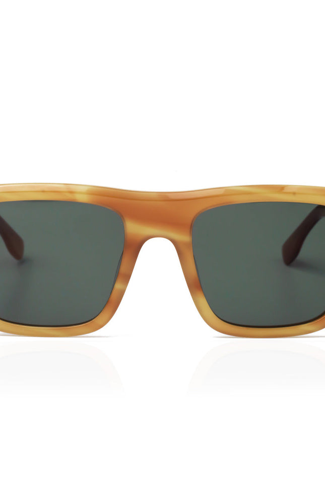 Faos Concept I DELOS IN MARBLE AMBER WITH ALGAE GREEN LENSES
