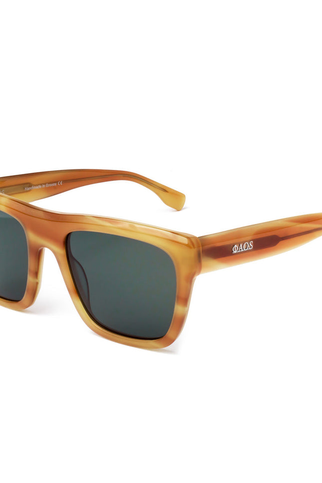 Faos Concept I DELOS IN MARBLE AMBER WITH ALGAE GREEN LENSES