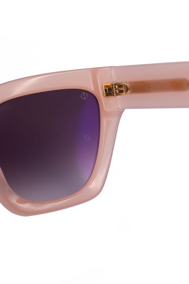 Faos Concept I SKYROS IN AMBROSIA CLAY WITH SUNSET PURPLE LENSES