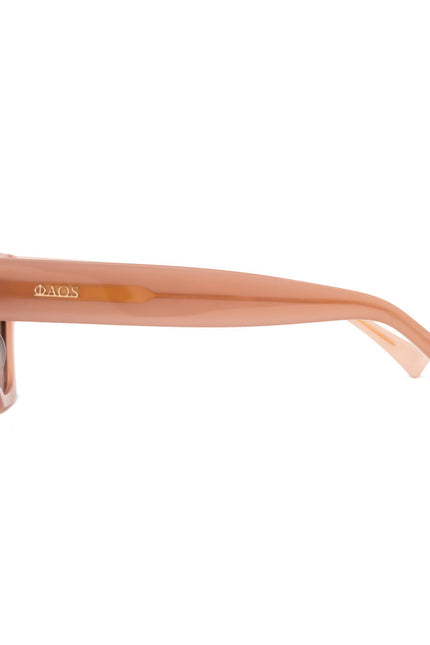 Faos Concept I SKYROS IN AMBROSIA CLAY WITH SUNSET PURPLE LENSES