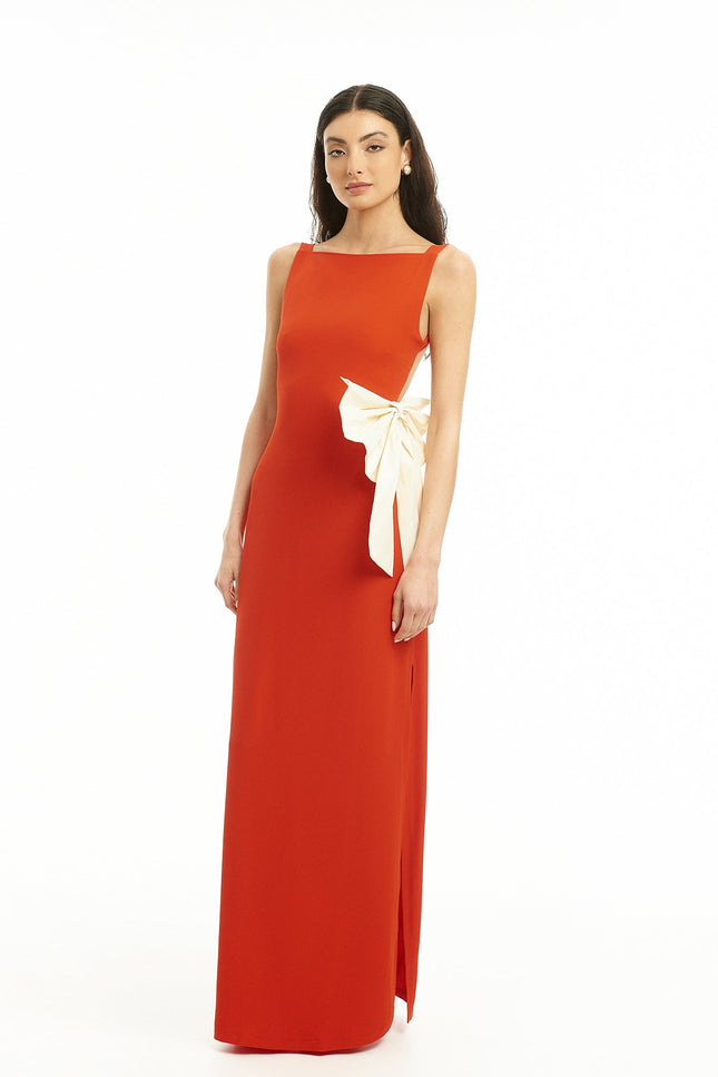 Five p.m. | Sicily Maxi Dress Red