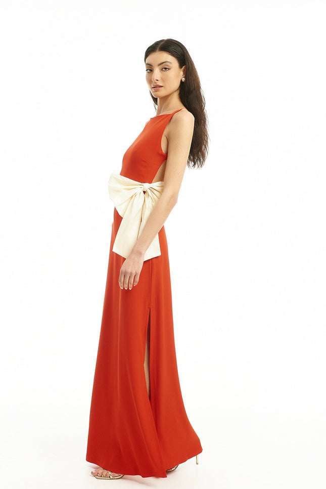 Five p.m. | Sicily Maxi Dress Red