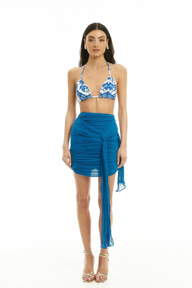 Five p.m. | Ibiza Mini Skirt Petrol