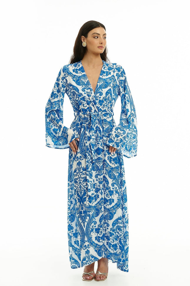 Five p.m. | Kimono Lugano Paros niebieskie