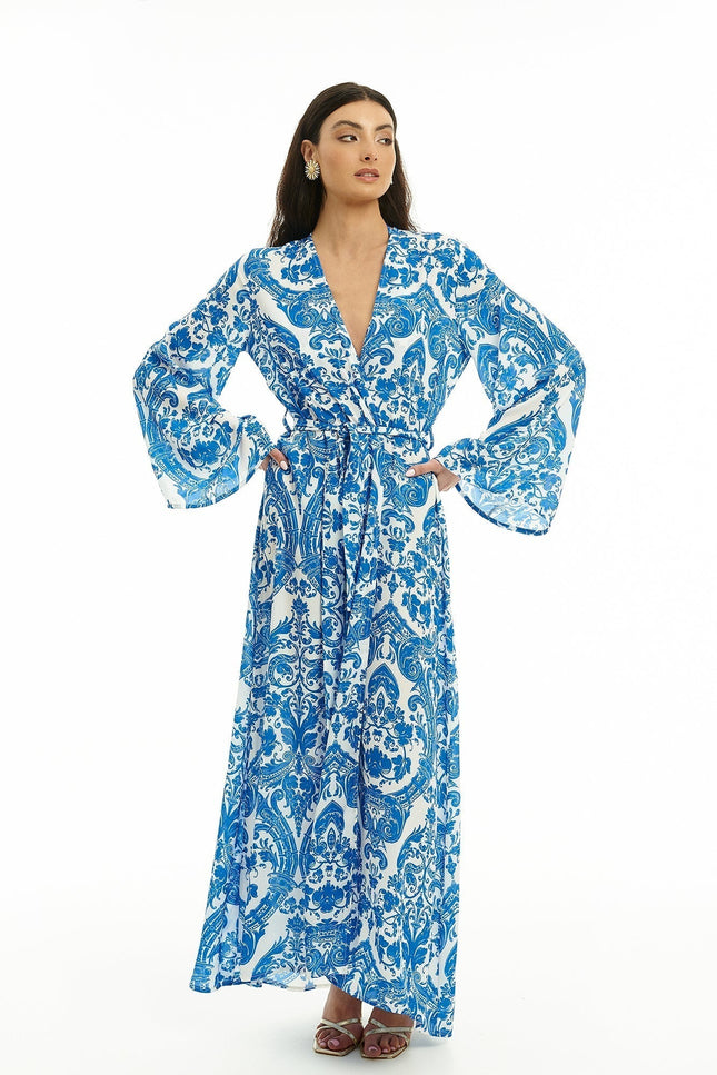 Five p.m. | Kimono Lugano Paros niebieskie