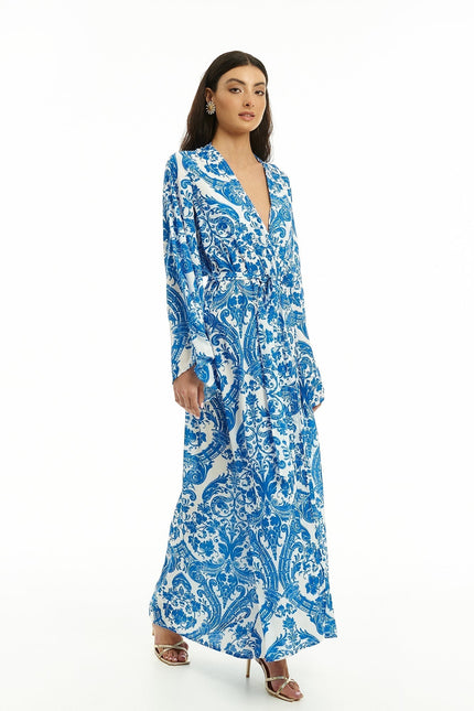Five p.m. | Lugano Paros Kimono blue