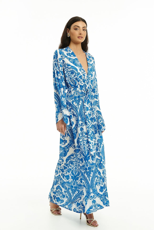 Five p.m. | Kimono Lugano Paros niebieskie