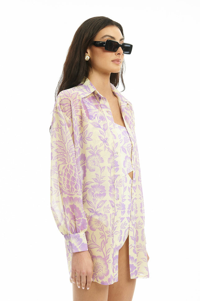 Five p.m. | Corfu Shirt lilac